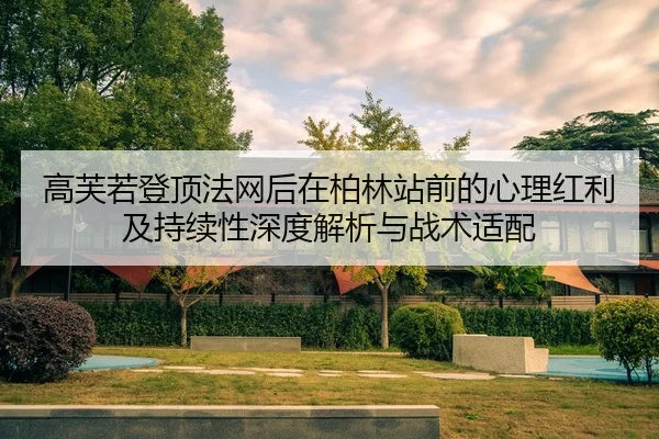高芙若登顶法网后在柏林站前的心理红利及持续性深度解析与战术适配